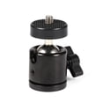 thumbnail image 2 of Injueey Adaptador de trípode de fotografía de 1/4 pulgadas y 3/8 pulgadas, Mini soporte de cabeza de bola, conector de cámara DSLR, videocámara DV Accesorios de cámara y óptica, 2 of 6