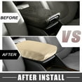 thumbnail image 5 of Unique Bargains Center Console Armrest Cover Console Covers Pad Trim Protector for Nissan Altima 2019-2023 Light Brown, 5 of 6