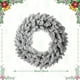 thumbnail image 4 of Anillo de flores de terciopelo navideño para decoración de puerta de entrada, 45 cm., 4 of 8
