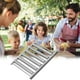 thumbnail image 4 of Parrilla de Acero Inoxidable para Hot Dogs con Rodillos, Capacidad para 5 Hot Dogs, Mango de Madera Extraíble, Accesorio para Barbacoa con Cocción Uniforme., 4 of 6