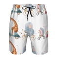 thumbnail image 3 of Vsdgher Animals in Transport Men's Beach Shorts, Surfing shorts, Swim trunks, Quick Dry Swim Trunks for Surfing Beach Fun -Large, 3 of 6