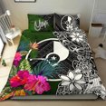 thumbnail image 1 of Yap Bedding Set - Turtle Plumeria Banana Leaf, 1 of 6