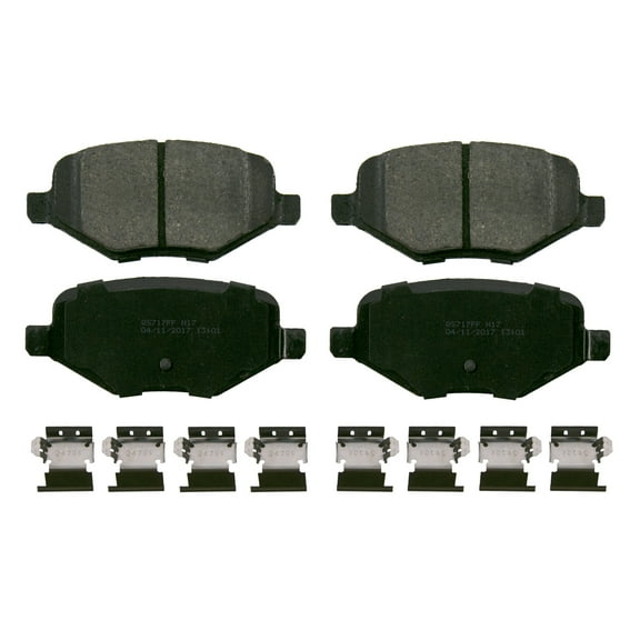 Wagner QuickStop ZD1754 Ceramic Disc Brake Pad Set Fits select: 2014-2019 FORD EXPLORER, 2013-2014 FORD EDGE