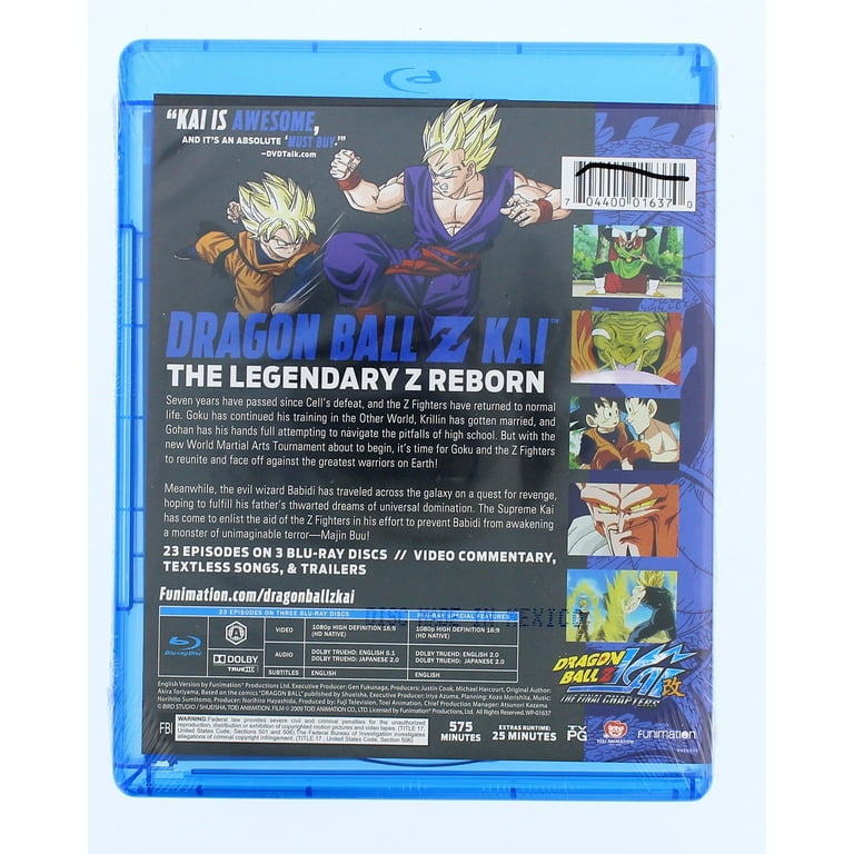 DVD Dragon Ball Z Kai (chapter 1 - 167 End) English Version