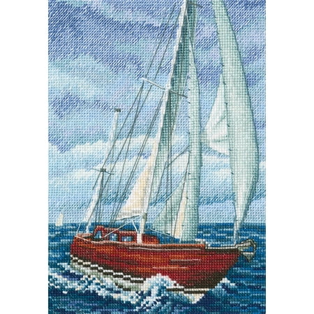 UPC: 4742022975749 | RTO Counted Cross Stitch Kit 5.25 X7.5 -Flavour of Salt Wind & Sun VII (16 Ct)