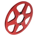 thumbnail image 1 of Empty Reel, 1/4 10 Inch Empty Tape Reel Aluminum Alloy Bend   For Reel Tape Recorder Accessory Red,Blue,Gold, 1 of 8