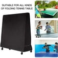 thumbnail image 5 of Housse de Table de Tennis de Table Imperméable pour Table de Ping-Pong 165 X 70 X 185 cm Noir, 5 of 5