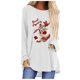 thumbnail image 2 of Pntutb Mujeres Casual Navidad Sudaderas Manga Larga Invierno Otoño tops Cozy Pullover Suéter Camisas Tee Blusa Pntutb Pntutb-7030, 2 of 6