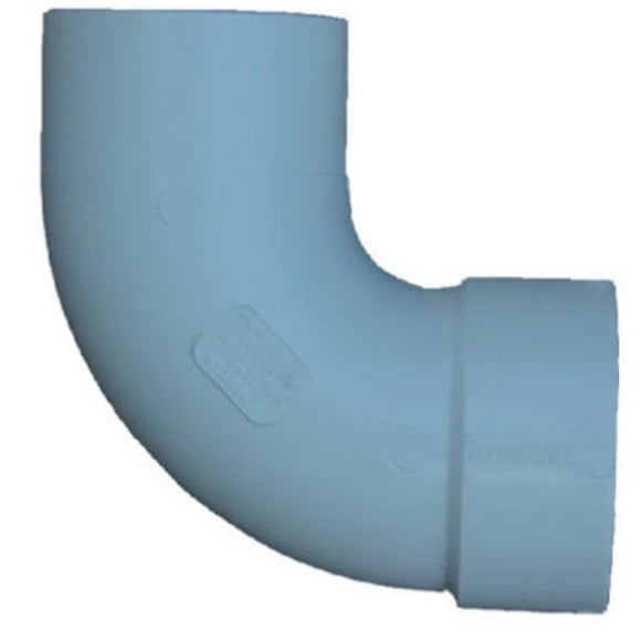 Genova Products 62936 3 in. DWV 90 Degree Schedule 30 Sanitary Street Elbow