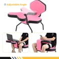 thumbnail image 5 of BestMassage Multifunctional Lazy Foldable Adjustable Sofa Chair Mermaid Chair,Pink, 5 of 7