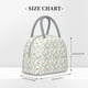 thumbnail image 2 of Balery Floral Bolsa de Almuerzo para Mujeres, Caja de Almuerzo, Bolsa de Almuerzo Pequeña Impermeable, Tote de Almuerzo Reutilizable con Gran Capacidad, 2 of 6
