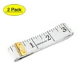 thumbnail image 1 of Unique Bargains Cloth Tape Measure for Body 79' Measuring Tape Soft Dual Sided for Tailor Sewing 2M White 2Pcs, 1 of 3