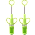 thumbnail image 1 of Shisuyan Stainless Steel Cherry Pitter Tool for Home Use Easy to Hold and Clean Green Color, 1 of 7