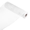 thumbnail image 1 of Unique Bargains PP Burlap Mesh 10' x 5 Yards Decorative Wrapping Ribbon, White 1 Roll, 1 of 5