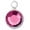 Hot Pink, variant on Delight Jewelry Crystal Red Channel Drop - Large Goldtone Crystal Initial - A - Charm Necklace, 17.5" 2"