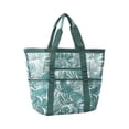 thumbnail image 2 of Fiudx Bolsa de Playa, Bolso Plegable de Gran Capacidad, Diseño de Malla Ligera, Múltiples Bolsillos para Una Fácil Organización, Ideal para Viajes, Piscinas y Complejos Turísticos, Ideal para Aventur, 2 of 6