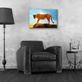 thumbnail image 4 of Epic Art 'Lioness On A Rock 1' by Ata Alishahi, Acrylic Glass Wall Art, 24"x16", 4 of 8