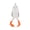 Color 7#, variant on BIMZUC Double Propeller Frog Lures Flexible Artificial Simulation Fishing Baits for Freshwater Topwater Casts Durable PVC Lure with Sharp Hooks Size 3.7 inches / 9.5 cm Color 6#