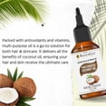 thumbnail image 4 of RootsGro Natural Fractionated Coconut Oil | Hair Growth, Scalp Hydration, Skin Moisturizer | all Hair & Skin types | 4oz, 4 of 10