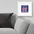 thumbnail image 3 of Gallery Pops Wayne Gretzky - Number 99 New York Rangers Jersey Wall Art, White Framed Version, 12" x 12", 3 of 6