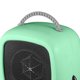 thumbnail image 2 of Mini calentador de ventilador de escritorio con mango Calentador de calefacción de invierno para el hogar (verde claro), 2 of 6