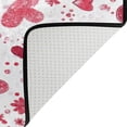 thumbnail image 7 of BZSMCE Shower Curtain and Bath Accessory Set,Poppy Symphony Pattern, 7 of 7