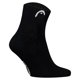 thumbnail image 4 of HEAD Calcetines cortos unisex, paquete de 3 - All Sports Training Quarter 3P, con logotipo, lisos Negro 43-46, 4 of 4