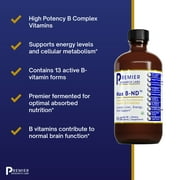 Premier Research Labs Max B-ND - Probiotic Fermented Vitamin B Complex - 8 Fl Oz (94 Servings)