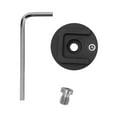 thumbnail image 2 of Cold Shoe Mount Adapter, 1/4in Cold Shoe Mount Adapter Durable Double Sided Switch 1/4 in Screw Hole  for Camera Cage, 2 of 8