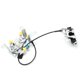 thumbnail image 3 of Cerradura inferior de puerta lateral para pasajero derecho con cable 6L3Z18264A00C Reemplazo para Ford F‑150 1997‑2004, 3 of 5