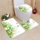 thumbnail image 1 of ABPHQTO Flores de hierba Juego de alfombras de baño de 3 piezas Alfombra de baño Alfombra de contorno y tapa de inodoro ABPHQTO  Cont-CHAPPLE-17908, 1 of 2