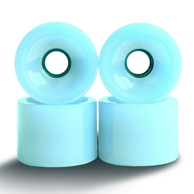 Soidarity 4 piezas rueda de monopatín ruedas de longboard reemplazo profesional azul oscuro patinar Azul claro Soidarity OD020059-09