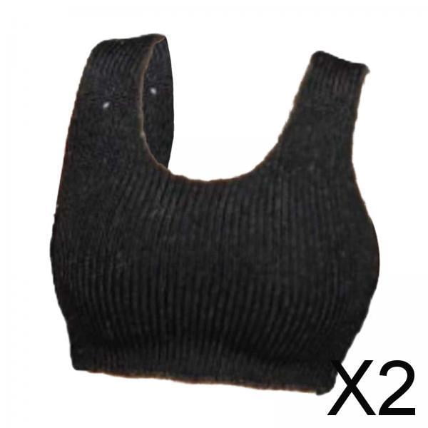 Accesorios de Chaleco Baoblaze 1/6 Ropa en Miniatura 2 piezas