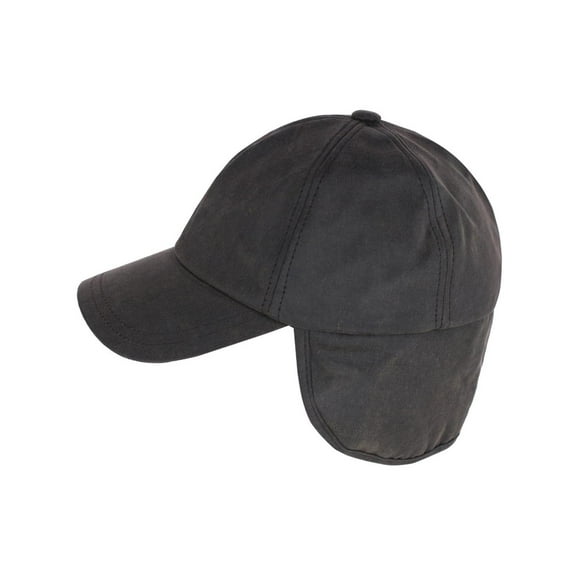 San Diego Hat Company Distressed Baseball Cap with Earflap (Men)