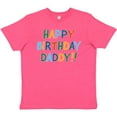 thumbnail image 3 of Inktastic Happy Birthday Daddy Youth T-Shirt, 3 of 5