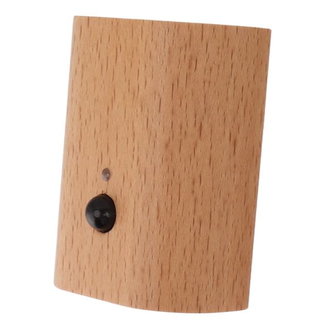 Night Light, Magnet Attachment Wall Sconce 2 Side Lighting Beech Wood USB Rechargeable for Hallway