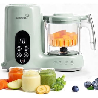 Baby Brezza Infant Food Steamer and Mixer - Glass Bowl Puree