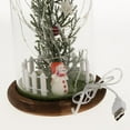 thumbnail image 4 of Micro Paisaje Noche Luz Usb Navidad Decoración de Niños Familía Monigote de nieve Gloria LED Night Lights, 4 of 9