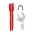 thumbnail image 2 of Llave de fregadero Llave de plomería Herramienta de reparación de fregadero multipropósito Llaves de tubería Grifo Instalador de fregadero Cambio de estilo D, 2 of 8