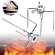 thumbnail image 4 of 2pcs de material acero inoxidable tostado 4 tenedores de carne Prong, se la la adaptaciónción a 12mm rodillos de espía Accesorios, 4 of 9