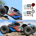 thumbnail image 2 of Juego de engranajes diferenciales de metal Vogacara para 1/10 Rc LOSI Baja Rey 4WD rojo, 2 of 6