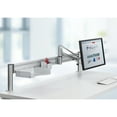 thumbnail image 5 of Novus Office Toolbar Set, Includes Toolbar, LiftTEC? Monitor Arm, Organization Tray, and Pencil cup, Adjustable, Clamp Mounts, 5 of 5