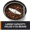 thumbnail image 3 of KRUPS Precision Electric Coffee Grinders, 3 oz Capacity, 200W Motor, Stainless Steel Blades for Uniform Grinding of Beans, Herb and Nuts, Coffee and Spice Grinder Electric, (Black), 3 of 5