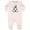 Natural Heather, variant on Inktastic Old English Sheepdog Baby Fleece Romper