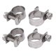 thumbnail image 1 of Abrazaderas de manguera ajustables montadas con tornillo de acero inoxidable 304 de 12 mm a 14 mm, 4 piezas, 1 of 2