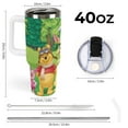 thumbnail image 3 of Winnie The Pooh 40 Oz Tumbler with Handle And Straw Lid Insulated Tumblers Cups with Lids Straws Double Wall Vacuum Stainless Steel Travel Mug, Gifts for Men Women Boys Girls, 3 of 8
