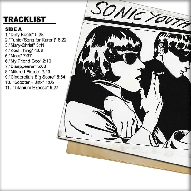Geffen Records, Sonic Youth, Goo, Music and Performance, Vinyl LP