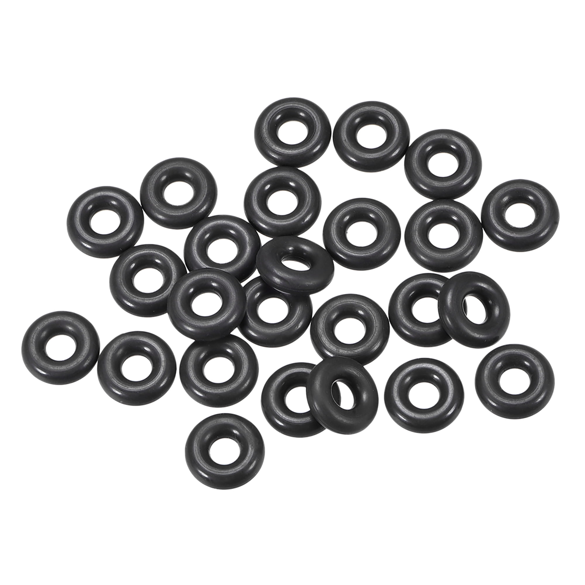 Fluorine Rubber O Rings, 11mm OD, 4mm Inner Diameter, 3.5mm Width, Seal