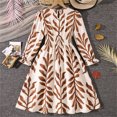 thumbnail image 6 of MEZZALL Girls Floral Dresses Waist A-Line Party Dress Summer Beach Travel For Little Kid Adorable Sundress, 6 of 9