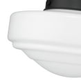 thumbnail image 6 of Golden Lighting Ingalls 1-light 12in Pendant in Matte Black and Vintage Milk Glass, 6 of 6